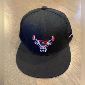 Kate Lewis Bulls Graffiti style SnapBack hat